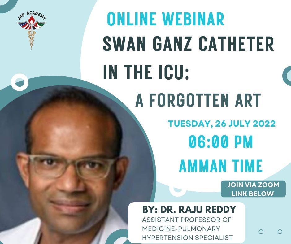 Swan Ganz Catheter in the ICU A Forgotten Art Live Webinar