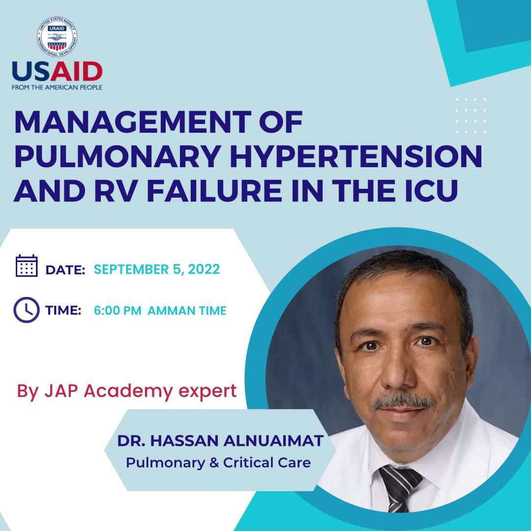 Management of Pulmonary Hypertension and RV failure in the ICU