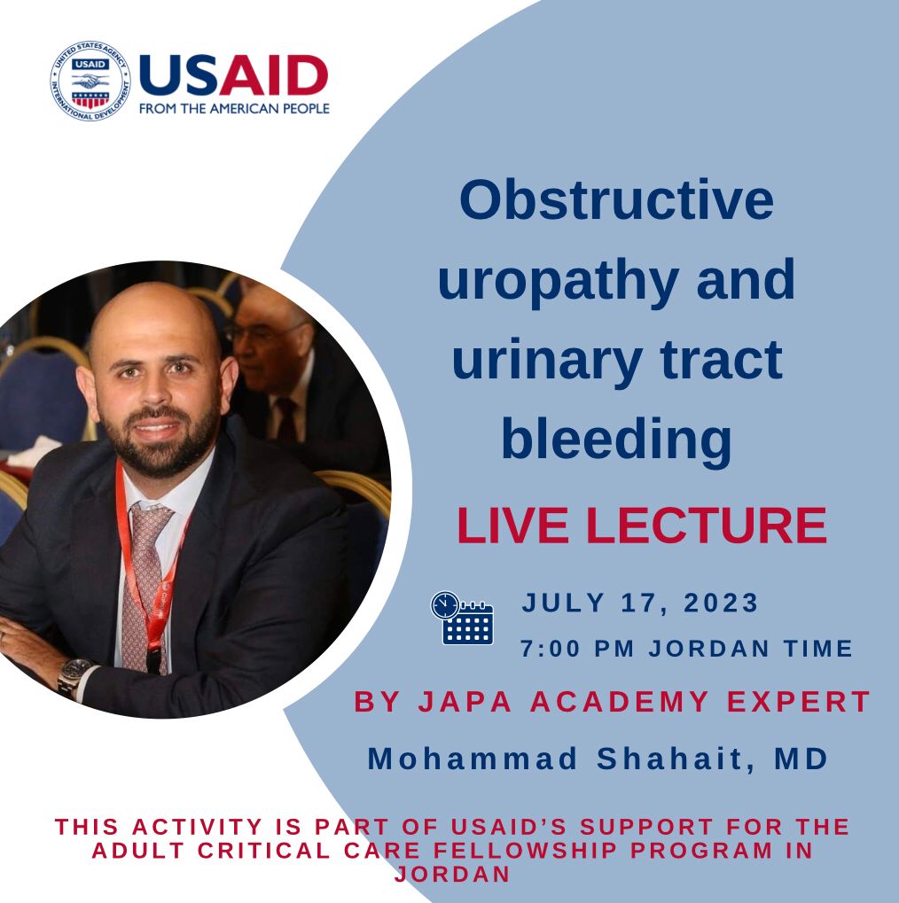"Obstructive Uropathy and Urinary Tract Bleeding" Live Lecture