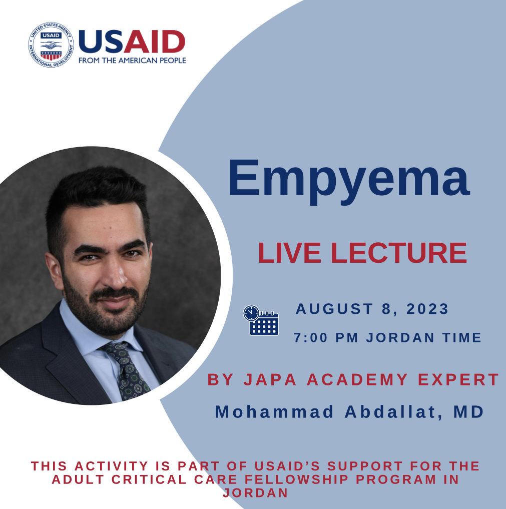 "Empyema" Live Lecture