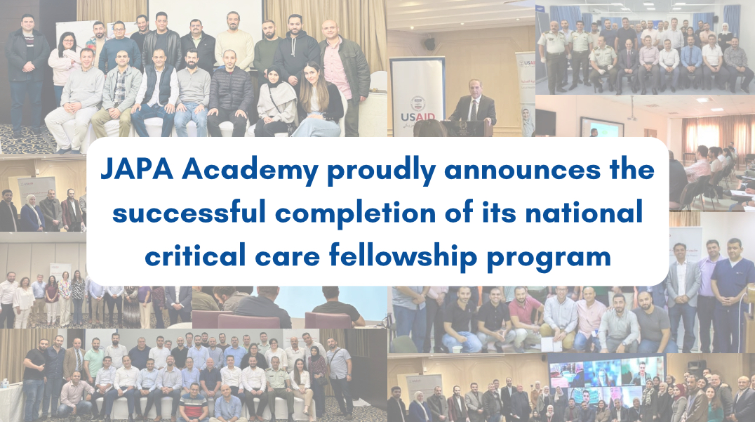 JAPA Academy proudly announces the successful completion of its national critical care fellowship program